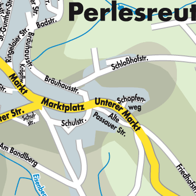 Stadtplan Perlesreut (VGem)