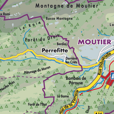 Übersichtsplan Perrefitte