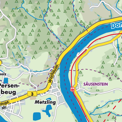 Übersichtsplan Persenbeug-Gottsdorf