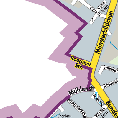 Stadtplan Petergensfeld