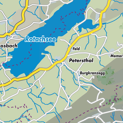 Übersichtsplan Petersthal