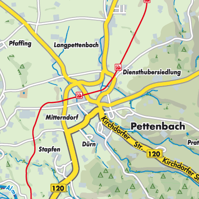 Übersichtsplan Pettenbach