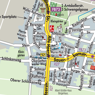 Stadtplan Petterweil