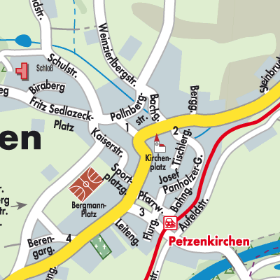 Stadtplan Petzenkirchen