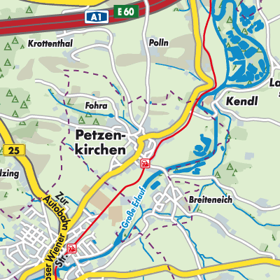 Übersichtsplan Petzenkirchen