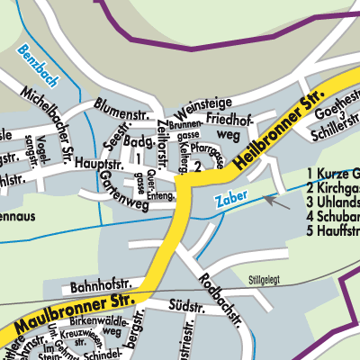 Stadtplan Pfaffenhofen