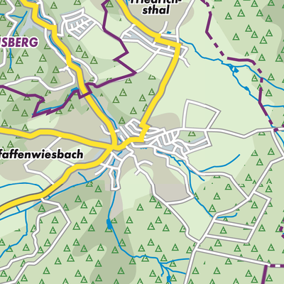Übersichtsplan Pfaffenwiesbach