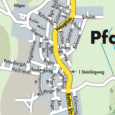 Stadtplan Pfaffing (VGem)