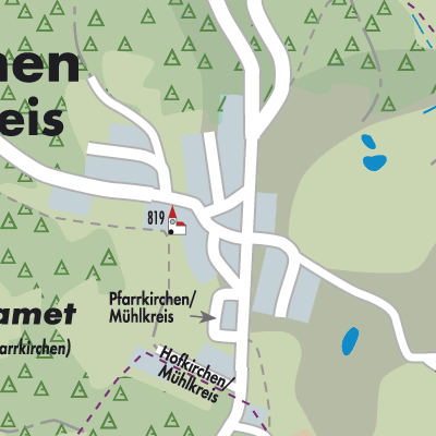 Stadtplan Pfarrkirchen im Mühlkreis