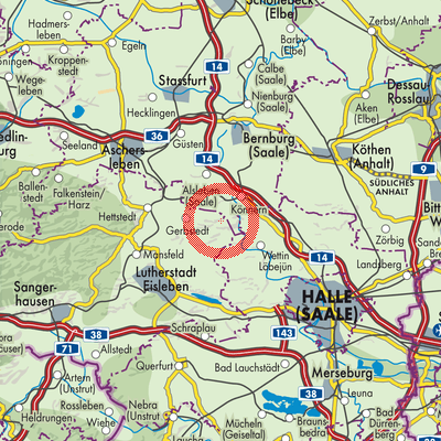 Landkarte Pfeiffhausen