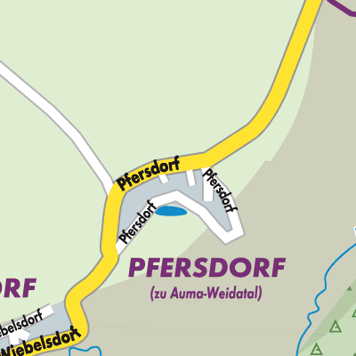 Stadtplan Pfersdorf