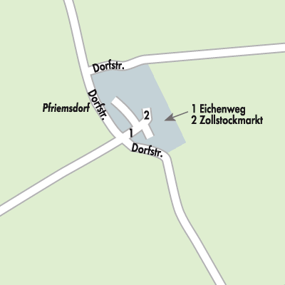 Stadtplan Pfriemsdorf