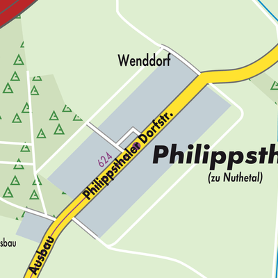 Stadtplan Philippsthal