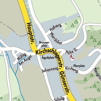 Stadtplan Pilgersdorf