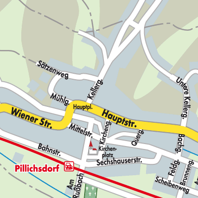 Stadtplan Pillichsdorf