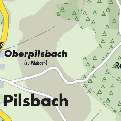 Stadtplan Pilsbach