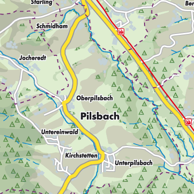 Übersichtsplan Pilsbach