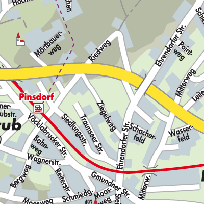Stadtplan Pinsdorf