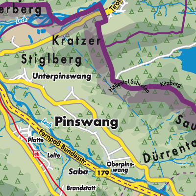 Übersichtsplan Pinswang