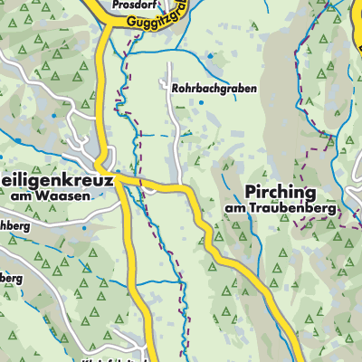 Übersichtsplan Pirching am Traubenberg