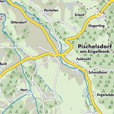 Übersichtsplan Pischelsdorf am Engelbach