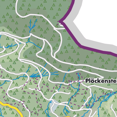 Übersichtsplan Pleckensteiner Wald