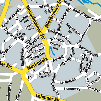 Stadtplan Pleystein (VGem)