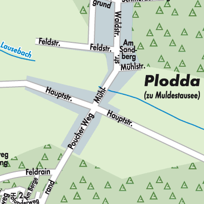 Stadtplan Plodda