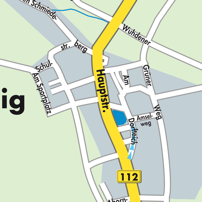 Stadtplan Podelzig