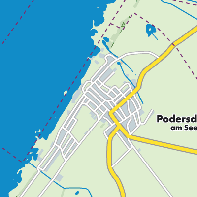 Übersichtsplan Podersdorf am See