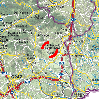 Landkarte Pöllauberg