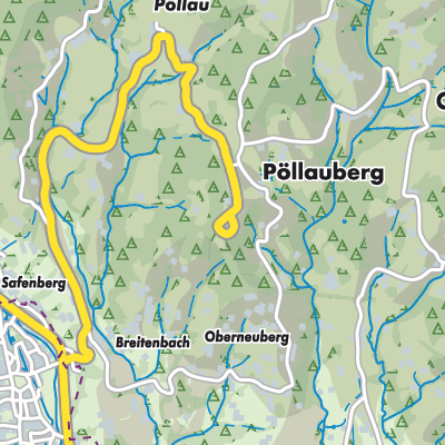 Übersichtsplan Pöllauberg