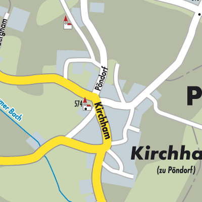 Stadtplan Pöndorf