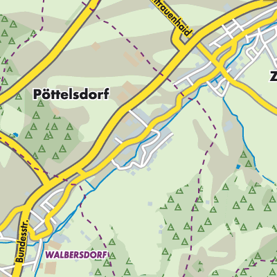 Übersichtsplan Pöttelsdorf