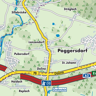 Übersichtsplan Poggersdorf