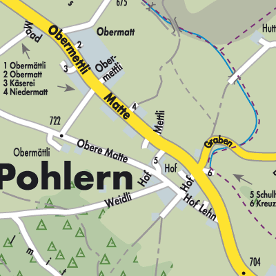 Stadtplan Pohlern