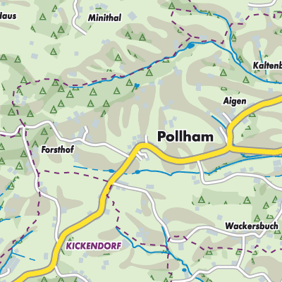 Übersichtsplan Pollham