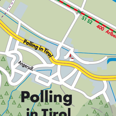 Stadtplan Polling in Tirol