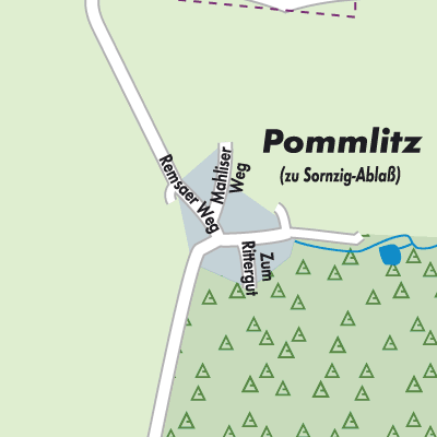 Stadtplan Pommlitz