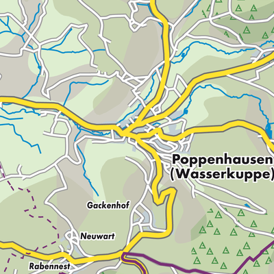 Übersichtsplan Poppenhausen