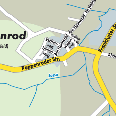 Stadtplan Poppenrod