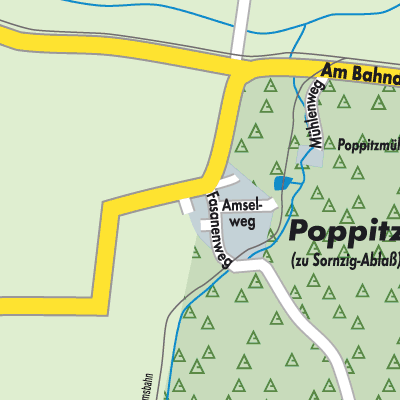 Stadtplan Poppitz