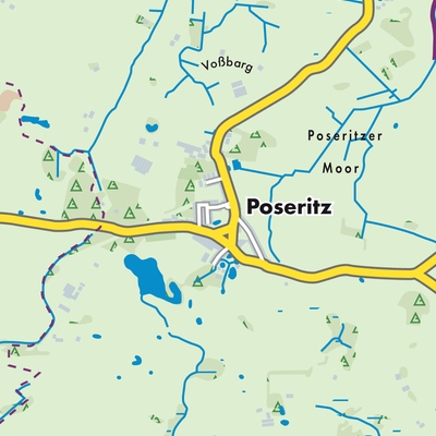 Übersichtsplan Poseritz