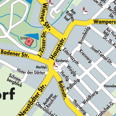 Stadtplan Pottendorf