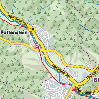 Übersichtsplan Pottenstein