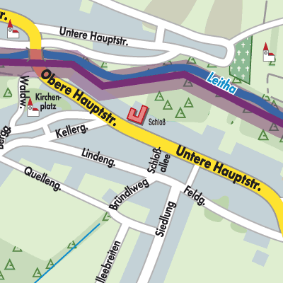 Stadtplan Potzneusiedl