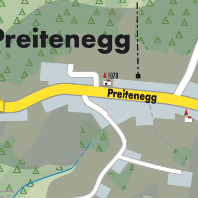 Stadtplan Preitenegg