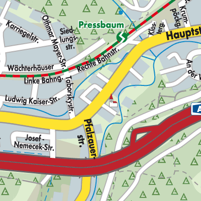 Stadtplan Pressbaum