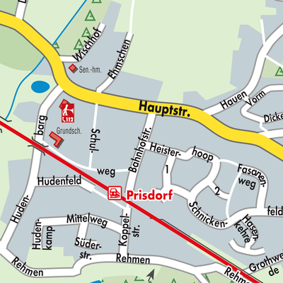 Stadtplan Prisdorf