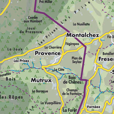 Übersichtsplan Provence
